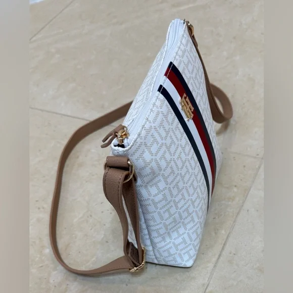 Tommy Hilfiger Woman Crossbody / Shoulder Bag with adjustableleather straps